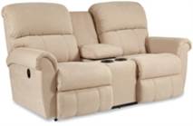 Briggs La-Z-Time Full Reclining Loveseat with Middle Console