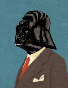 Darth Vader in a suit