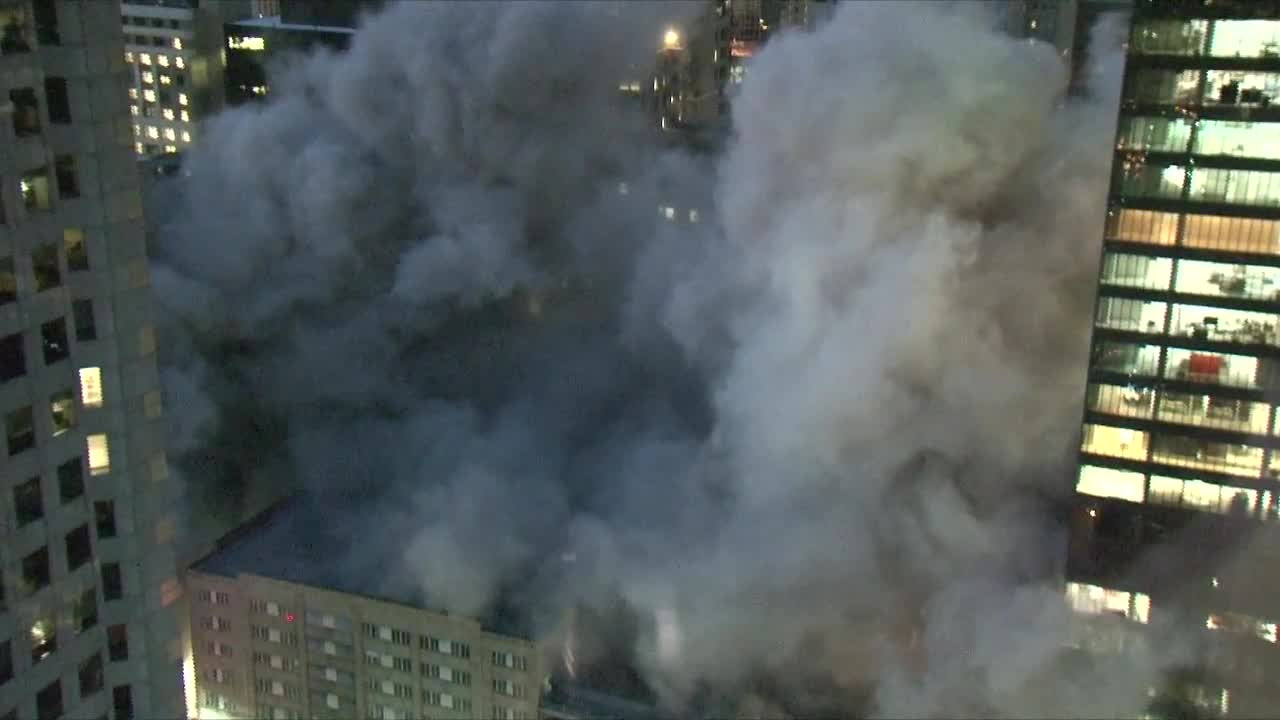 Former Houston Club Building implosion