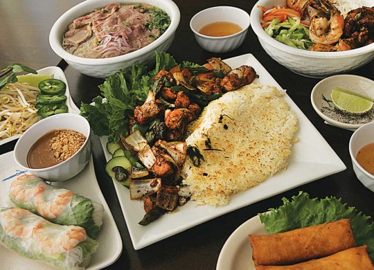 The flavors are bold and inventive at California Pho & Grill.