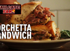 Porchetta Sandwich Tailgate Fan