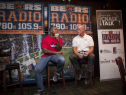 Chicago, IL - SEPTEMBER 9: WBBM Chalk Talk series hosted by Jeff Joniak and Tom Thayer with special guest: Chicago Bears Linebacker Lance Briggs. (Photo by Christine Newsom/WBBM)