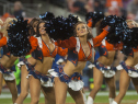 Denver Broncos cheerleaders at Sports Authority Field at Mile High on Oct.19, 2014. (credit: Evan Semón/CBS4)