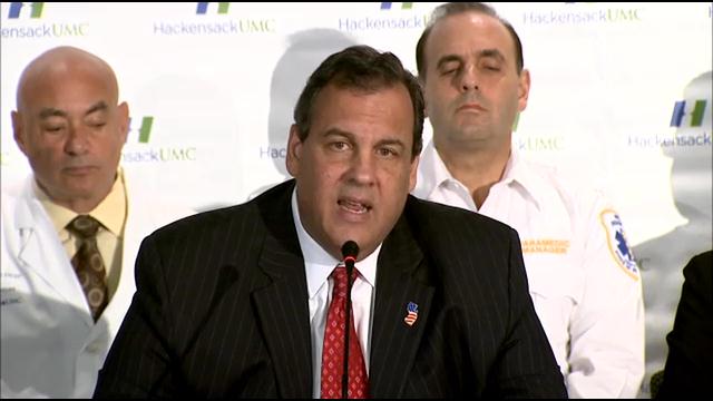 Christie Holds Ebola Response Briefing