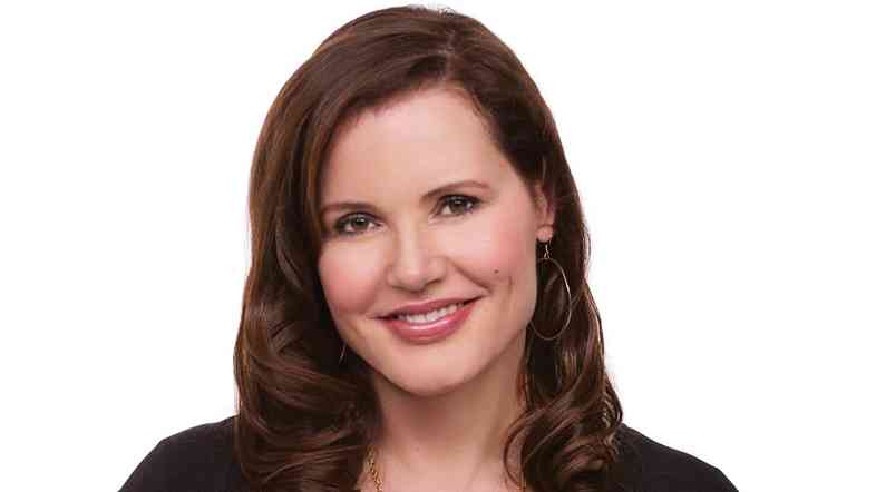 After college, Geena Davis got a job at an Ann Taylor clothing store. Then she noticed an empty chair in a window display, and she decided to sit down and freeze. "I was a live mannequin," she says.