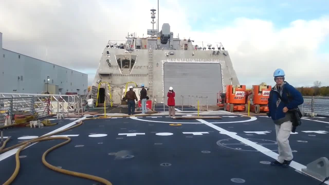 Never been inside Lockheed Martin's littoral combat ship? Here's your chance. (Video)