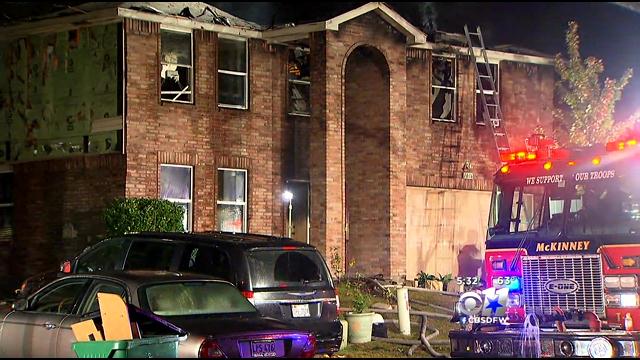 Man Dies After McKinney Homes Burn