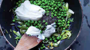 Peas With Sorrel And Mustard
