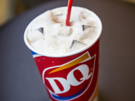 NEW YORK, NY - MAY 29: A S'mores flavored blizzard is seen at a Dairy Queen, the first to open in Manhattan, on May 29, 2014 in New York City. There are more than 6,300 Dairy Queens in the U.S. (credit: Andrew Burton/Getty Images)