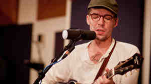 Justin Townes Earle performs live at WXPN in Philadelphia.
