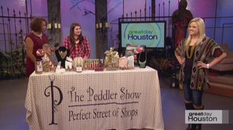 Get a head start on holiday shopping by visiting the Peddler Show.