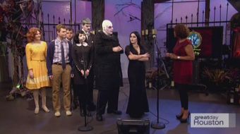 The famous family stops by to deliver a bone chilling performance!