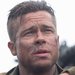 Brad Pitt as a tank commander in “Fury.”