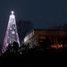 The giant steel Christmas tree in Gimpo, South Korea in 2010.