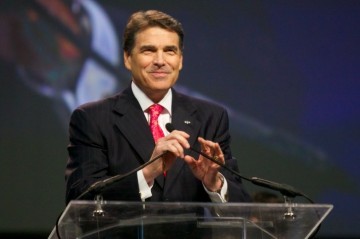 Rick Perry at The Response prayer rally, August 2011