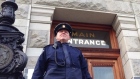 Guard outside B.C. legislature