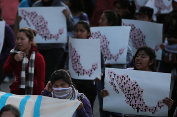 Protest in Mexico over 43 disappeared students