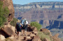 This Monday, Sept. 27, 2010 file photo shows hikers on the South Kaibab Trail in Grand Canyon National Park, Ariz. (AP/Carson Walker)