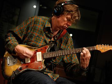 Thurston Moore performs in the Soundcheck studio.