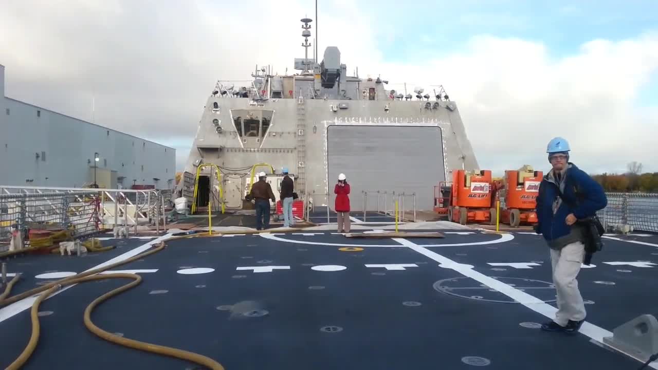 Never been inside a Lockheed Martin/Marinette Marine littoral combat ship? Here's your chance (Video)