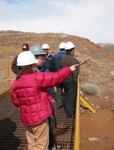 Mine tour trip