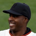 Barry Bonds threw out the first pitch before Game 4 of the National League Championship Series last week in San Francisco.