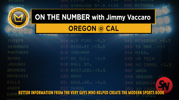 Jimmy V on Oregon @ Cal