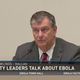 Dallas city leaders talk about Ebola