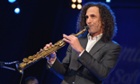 Kenny G performs in January 2014 in New York