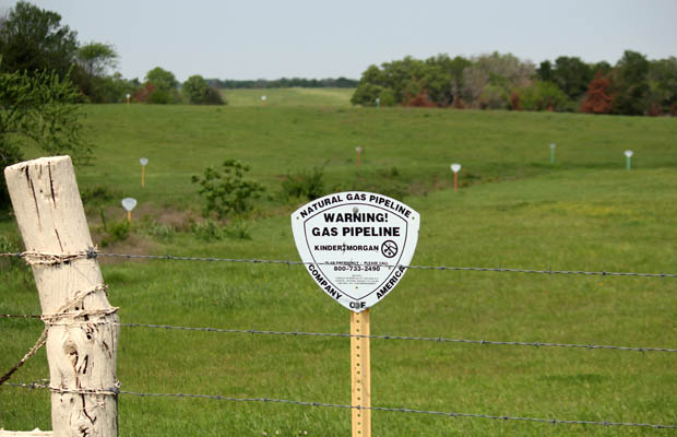 Three pipelines already cross the Kelso family farm.