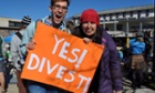 Students support ANU's move to divest from some fossil fuel companies