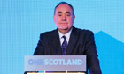 First Minister of Scotland Alex Salmond
