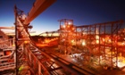 BHP Billiton processing plant near the Olympic Dam mine in South Australia. Photo: BHP BillitonAFP/Getty Images
