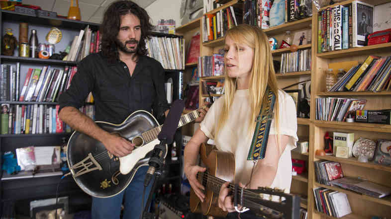Tiny Desk Concert with Luluc on August 7, 2014.