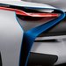 The rear view of the BMW Vision Efficient Dynamics.
