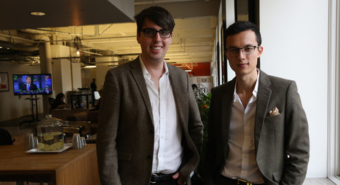 Is Appster succeeding because it has two chief executives, Mark McDonald (left) and Josiah Humphrey?