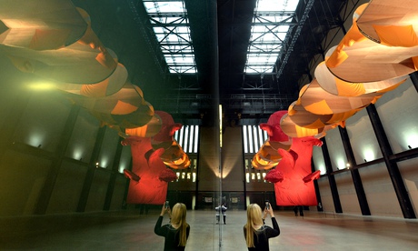 Richard Tuttle installation in Tate Modern's Turbine Hall