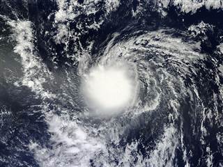 Tropical Storm Ana Churns Toward Pacific in Satellite Imagery