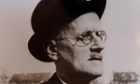 Irishman James Joyce, author of one of Dublin's most famous literary masterpieces 'Ulysses'.