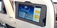 This Seat-Back Screen Lets Airlines Swap in the Latest Tablet Tech