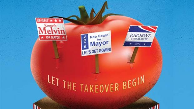 "Tomato Republic" documents a real mayoral race in the town of Jacksonville, Texas, also known as the Tomato Capital of Texas. Photo: Courtesy Of The Houston Cinema Arts Festival