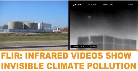 Photo: Infrared videos show air pollution from fracking in Denton, Texas still hasn't been addressed by regulators.

Despite industry promises to operate responsibly, videos show chronic, ongoing releases of volatile organic compounds (VOCs) within city limits: http://bit.ly/1vHZZkF cc: Frack Free Denton
