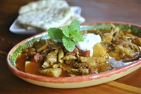  Indian-spiced Chicken Stew.