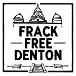 New Frack Free Denton Sticker