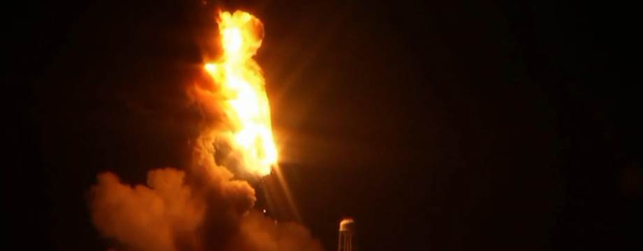Unmanned Antares Rocket Explodes Seconds After Lift-Off