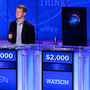 "Jeopardy!" contestants Ken Jennings and Brad Rutter compete against Watson at a press conference in January. Soon Watson could be giving answers to your doctor's questions.