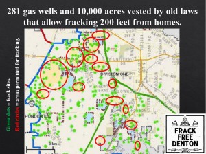 map red circles green dots