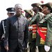 Michael Sata, the president of Zambia, reviewed an honor guard in Lusaka in September.