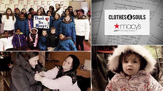 Photo: Thanks for sharing the warmth! We donated 50,000 coats to Clothes4Souls! http://mcys.co/ZAfSwI