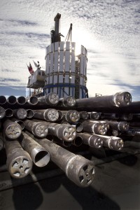 A Chesapeake natural gas production facility in Fort Worth, Texas. 